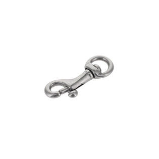 45 1/4" Nickel Matte, Swivel Bolt Snap, Solid Brass-LL