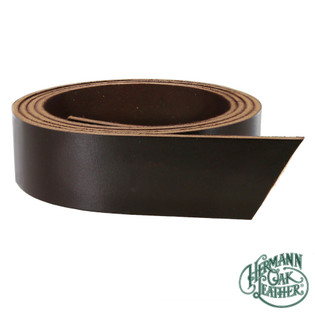 croissant de lune buckle wide belt in vegetable-tanned leather