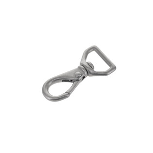 220 Nickel Matte, Mini Swivel Lever Snap, Solid Brass-LL, Multiple Sizes