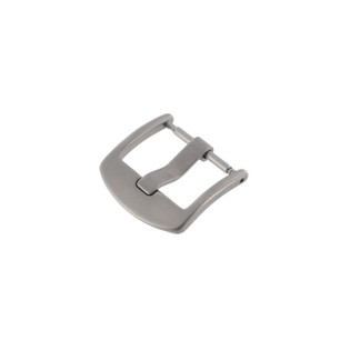WB1064 Watch Buckle, Matte Stainless Steel