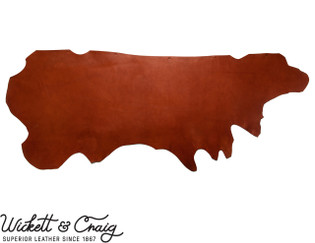 Wickett & Craig English Bridle Leather, Side, Chestnut