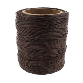 Maine Thread, Twisted Waxed Cord, 70 yard spool, Chestnut