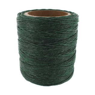 Maine Thread, Twisted Waxed Cord, 70 yard spool, Emerald