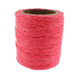 Maine Thread, Twisted Waxed Cord, 70 yard spool, Hot Pink