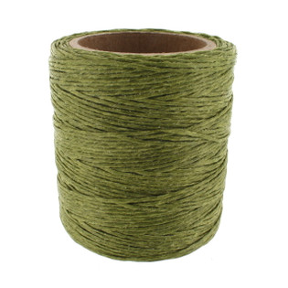 Maine Thread, Twisted Waxed Cord, 70 yard spool, Olive