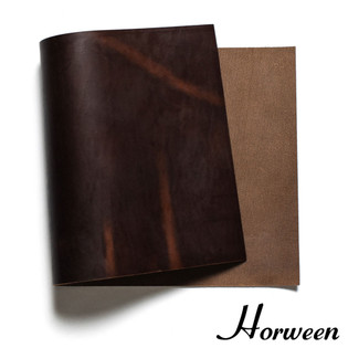 Horween Chromexcel Leather Panel, Brown