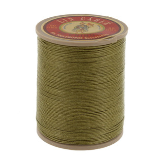 Fil Au Chinois Lin Cable, Waxed Linen Thread, Moss (643