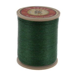Fil Au Chinois Lin Cable, Waxed Linen Thread, Green (767)