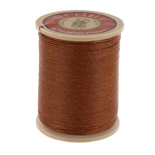 Fil Au Chinois Lin Cable, Waxed Linen Thread, Bronze (374)
