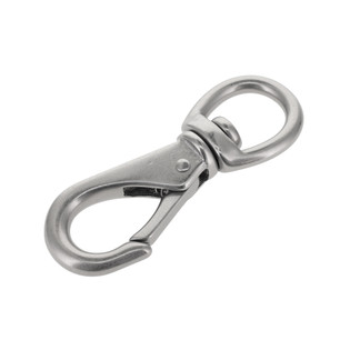 251 5/8" Nickel Matte, Swivel Lever Snap, Solid Brass-LL