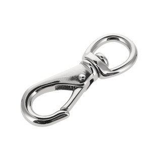 251 5/8" Nickel Plate, Swivel Lever Snap, Solid Brass-LL