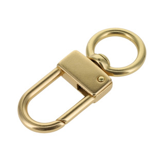 531 3/4" Natural Brass, Swivel Lever Snap, Solid Brass-LL
