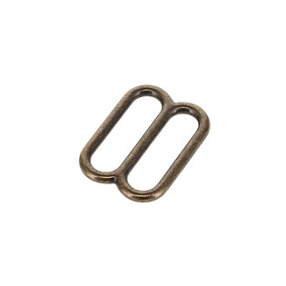 2022 1" Antique Brass, Thin Double Loop, Solid Brass-LL