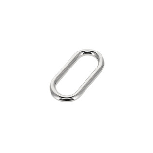 2023 1" Nickel Plate, Thin Single Loop, Solid Brass-LL