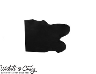 Wickett & Craig Traditional Harness Leather Shoulders, Black, 9-11oz, Multiple Sizes