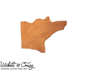 Wickett & Craig Traditional Harness Leather Shoulders, Russet, 9-11oz, Multiple Sizes