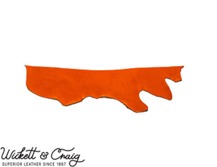 Wickett & Craig English Bridle Leather, Belly, Carrot