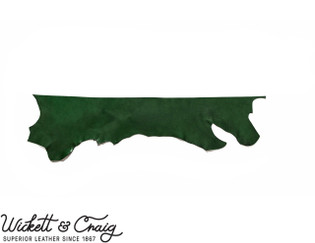 Wickett & Craig English Bridle Leather, Belly, Zucchini