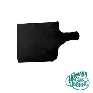 Hermann Oak English Bridle Leather Shoulder, Black, 5-7 sq. ft., 8-10oz