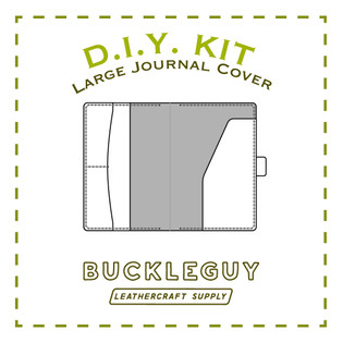 Large Journal Cover Leather Pattern, PDF Template