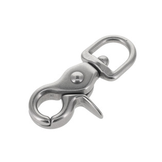 3002A 1/2" Nickel Matte, Swivel Trigger Snap, Solid Brass-LL