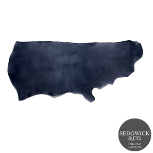 Sedgwick English Bridle Leather, Side, Navy