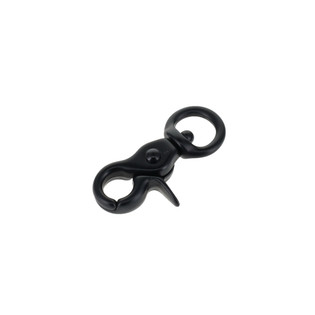 3012A 3/8" PVD Black Matte, Extra Mini Swivel Trigger Snap, Solid Brass-LL