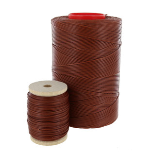 Colonial Tan Ritza 25 Waxed Tiger Thread, 1mm for Leather by