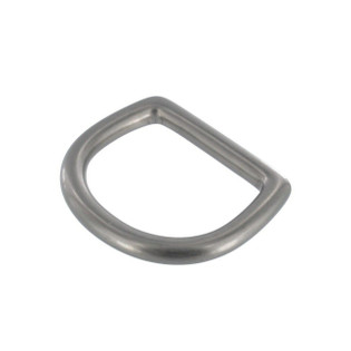 Standard Metal D-Rings in Nickel Plated Steel