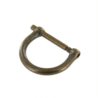 Solid Brass D-Rings, Purse & Bag Metal D Rings