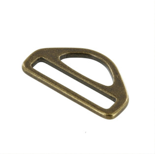Unwelded D Rings 1 Inch / 25 Mm Available in Antique Brass and Nickel  Finish 5, 15, 30 or 80 Pieces 