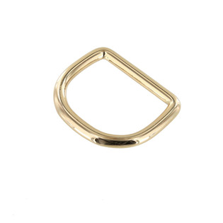 Light Gold D Rings 