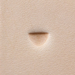 Leather Stamping Tool, Figure Carving, Triangle Soft Smooth, Multiple Sizes