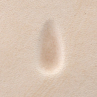 Leather Stamping Tool, Pear Shaders, Smooth, Multiple Sizes