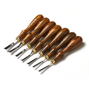 Buckleguy Leather Edge Slicker Burnishing Tool, Beech Wood