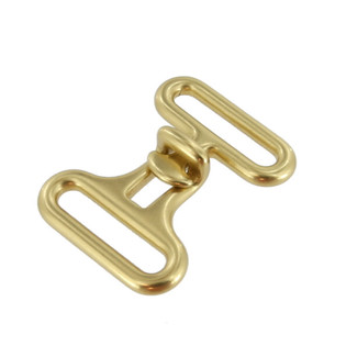 1 1/2 Brass, Split Heel Bar Buckle, Solid Brass, #C-2181-1-1-2