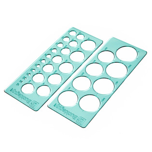 BG Acrylic Tool, Circle Stencil, 2-Pack