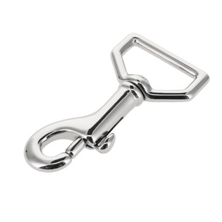 3001A Nickel Plate Swivel Bolt Snap, Solid Brass-LL, Multiple Sizes