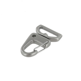 C5250 Nickel Matte, Swivel Lever Snap, Solid Brass-LL, Multiple Sizes