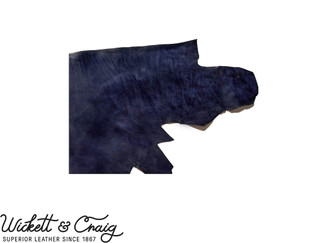 Wickett & Craig Traditional Harness Leather, Shoulder, Navy