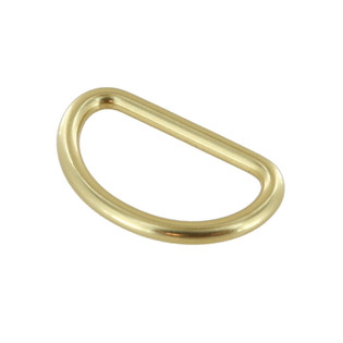 Solid Brass D-Rings, Purse & Bag Metal D Rings