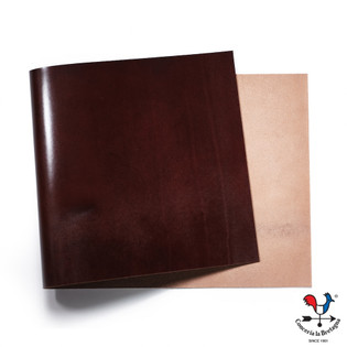 La Bretagna Leather, Gaucho Oil, Panel, Dark Brown