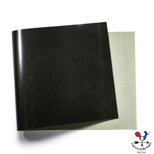 La Bretagna Leather, Gaucho Oil, Panel, Dark Green