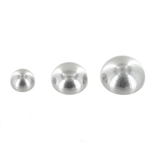 B9788 Nickel Matte, Round Foot, Zinc, Multiple Sizes