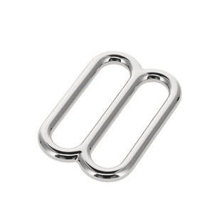 20114 Nickel Plate, Double Loop, Solid Brass-LL, Multiple Sizes