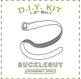 Belt Leather Pattern, PDF Template