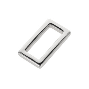 B7103 Nickel Plate, Square Single Loop, Solid Brass-LL, Multiple Sizes