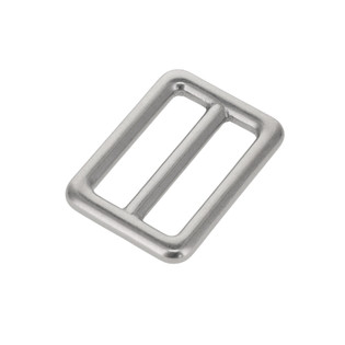 B7096 Nickel Matte, Double Loop, Solid Brass-LL, Multiple Sizes