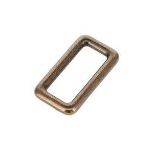 B7097 Antique Brass, Single Loop, Solid Brass-LL, Multiple Sizes