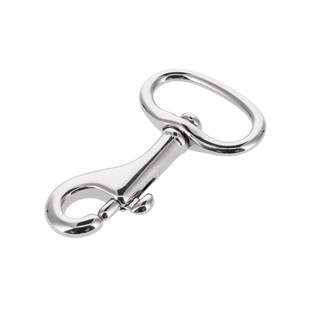 79 Nickel Plate, Swivel Bolt Snap, Solid Brass-LL, Multiple Sizes